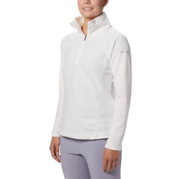 Columbia Ženske Majice S Kapuljačom - Glacial IV Half Zip Fleece Krem | RWXP-61420